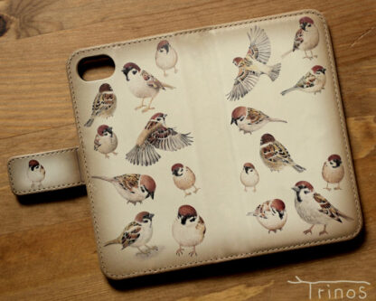 tree-sparrow-smart-phone-case-moca