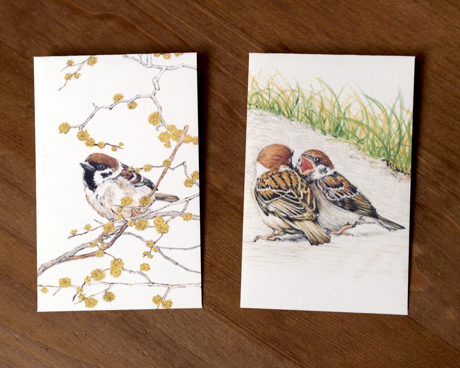 スズメのポチ袋 2026 - 画像 (2)